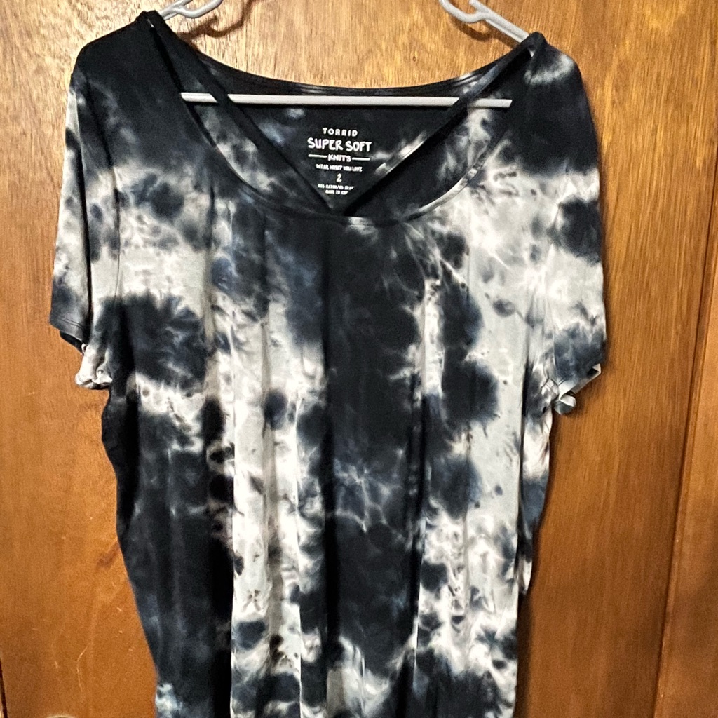 Torrid Soft Tie Dye Tee